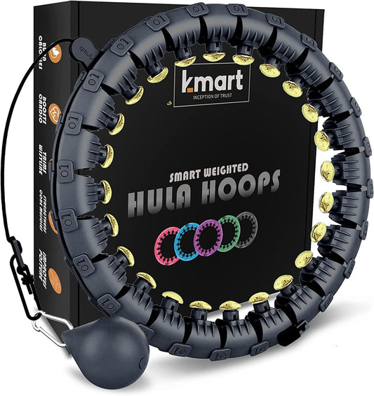 K-Mart Smart Weighted Hula Hoop 24 Detachable Knots
