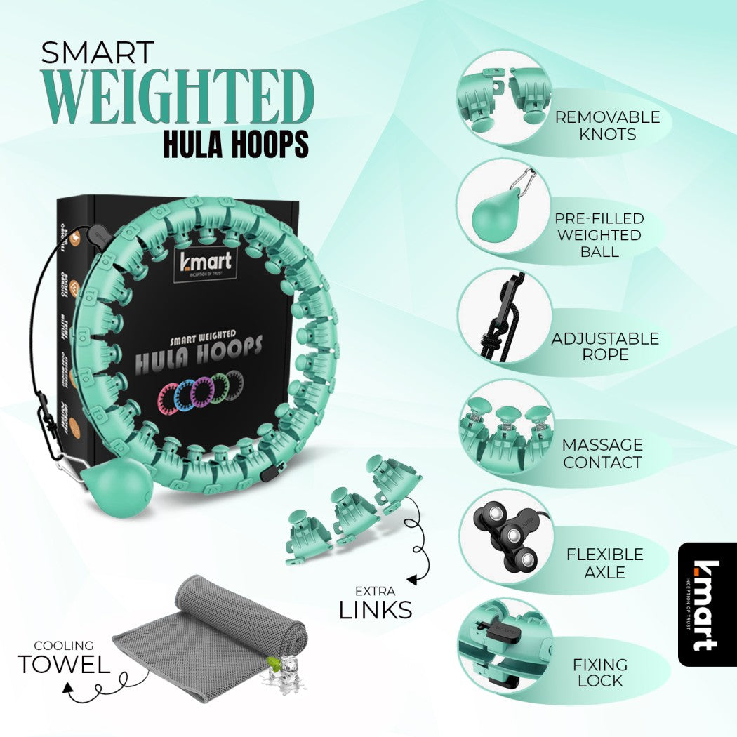K-Mart Smart Weighted Hula Hoop Features