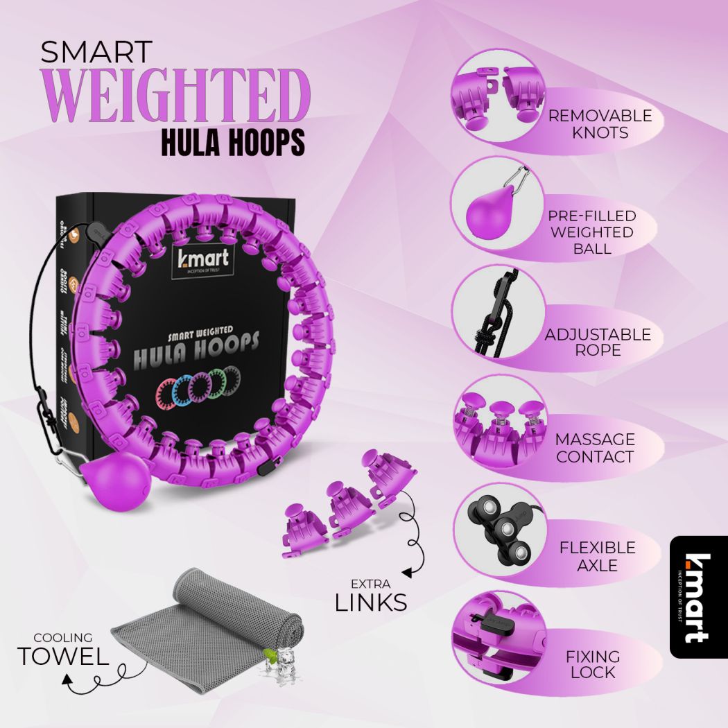 Smart Weighted Hula Hoop Features